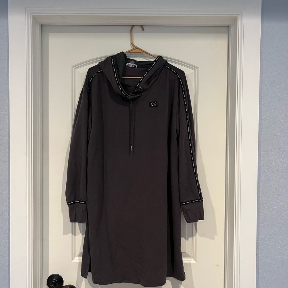 Calvin Klein Women's Gray Dress size xl